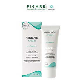 Kem dưỡng da mụn, giảm nhờn, cấp ẩm Aknicare Cream 50ml