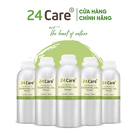 Tinh dầu Nguyên chất 24Care dung tích 1000ml - Chiết xuất thiên nhiên, khử mùi, thơm phòng, giúp tinh thần tỉnh táo