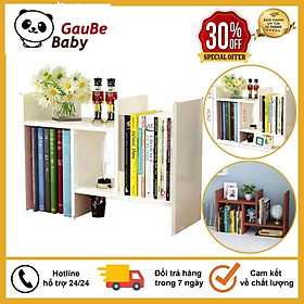 Kệ Sách Mini, Giá Để Sách, Để Tài Liệu Văn Phòng Trên Bàn Làm Việc Bằng Gỗ Ép, Trang Trí Bàn Làm Việc Siêu Tiện Dụng