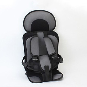 Đai ghế cao cấp giữ an toàn, địu gắn ghế cho bé trên ô tô cho bé từ 0-4 tuổi GB01 (xám đen)