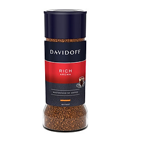 Cà phê hòa tan - Davidoff Café Rich Aroma - 100g - Tặng kèm tách cà phê Davidoff
