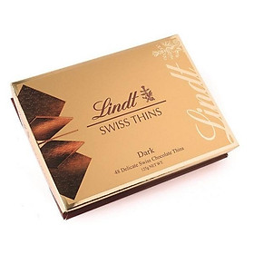 Sô cô la đen miếng mỏng kinh điển Lindt 125g