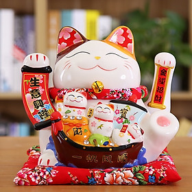 Mua Mèo thần tài vẫy tay - Mèo Tài lộc may mắn Manekki Nekko Nhật Bản gốm sứ cao cấp 25 cm( chọn nhiều mẫu)