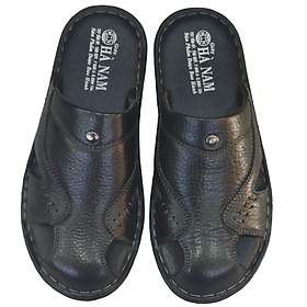 Dép Bít Mũi Nam HÀ NAM Da Bò Thật Cao Cấp GSB2085