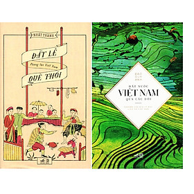 Combo 2 Cuốn Đất Lề Quê Thói( Tb) + Đất Nước Việt Nam Qua Các Đời(Tb)