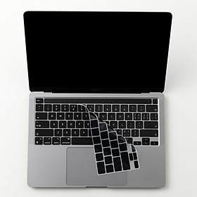 Mua Phủ Phím Innostyle (USA) Keyguard Prime Silicon Cho Macbook Air/Pro 13 inch 2020 M1  Pro 14/16 inch 2021 (Black) - Hàng Chính Hãng