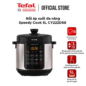 Mua Nồi áp suất điện đa năng Tefal Speedy Cook 5L CY222D68 - Hàng chính hãng