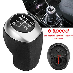 6 Speed Gear Shift Knob Lever M/T 1EA For Hyundai Elantra GT 2012-2016