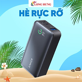 Sạc dự phòng Anker 533 PowerCore 1USB 2Type-C 30W 10000mAh A1256 - Hàng chính hãng