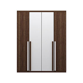 Mua  Miễn phí vận chuyển & lắp đặt tại TP.HCM  Tủ quần áo gỗ cao cấp phong cách Bắc Âu thiết kế thông minh Ohaha (TRẮNG NÂU) - TQA013