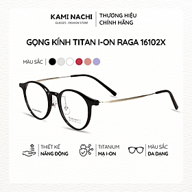 Gọng kính The Angel phiên bản Raga chất liệu Titanium mạ I-on mã 16102X KAMI NACHI