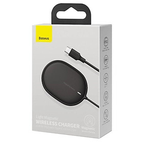 Mua Đế sạc nhanh không dây có nam châm Baseus (15W  Magnetic  Wireless quick charger with Type-C)- WXQJ- HÀNG CHÍNH HÃNG
