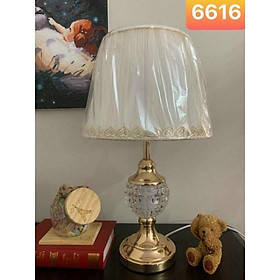 Mua Ảnh thật - Đèn bàn thân phale cao cấp  2 ánh sáng từ thân đèn và từ chao  đèn ngủ  đèn decor  tặng kèm bóng led  BH 12T