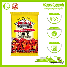 Bột Gia Vị Mỹ Louisiana Crawfish Shrimp & Crab Boil chuyên dành cho hải sản - Gói 142Gr