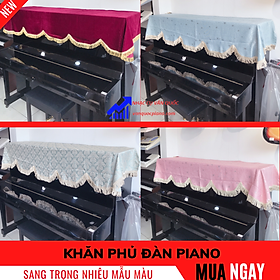 Mua Khăn Phủ Đàn Piano Sang Trọng Nhiều Màu  Bảo Vệ Đàn  Tránh Bụi Bận  Tránh Trầy Xước Cho Đàn
