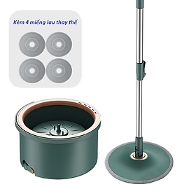 Mua Cây lau nhà phân tách nước thông minh 360° (Kèm 4 miếng lau)