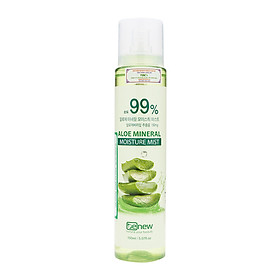 Xịt khoáng cấp ẩm tức thì chống khô da, làm mịn da chiết xuất Lô hội Benew Aloe Mineral Moisture Mist 150ml