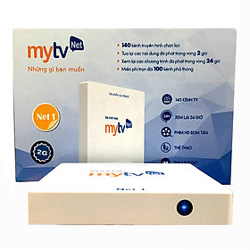 Hộp Android tivi box MyTVNet Net 1- Phiên bản Ram 2G, Rom 16 G tặng kèm chuột Vinagear- Hàng chính hãng .