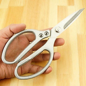 Bộ Dao, Kéo Nhật Seki chặt thái gọt kéo, cán gỗ thép không gỉ siêu bền, siêu đẹp
