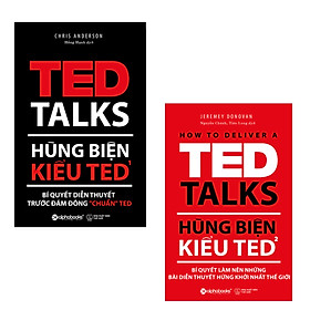 [Download Sách] Combo Hùng Biện Kiểu Ted: Hùng Biện Kiểu Ted 1 - Bí Quyết Diễn Thuyết Trước Đám Đông 