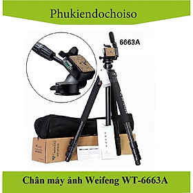 Chân máy ảnh Weifeng wf-6663-hàng chính hãng