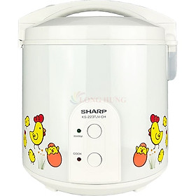 Mua Nồi cơm điện nắp gài Sharp 2.2 lít KS-223TJV - Hàng chính hãng