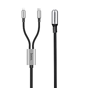Mua Các Sạc Hoco U17 Đa Năng 2 Đầu Lightning+ Micro -Tặng Gía Đỡ Điện Thoại-Hàng chính hãng