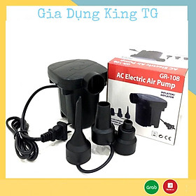 Mua Bơm điện Wenbo 2 chiều thổi  hút chân không - bơm ghế hơi - bơm bể bơi - King
