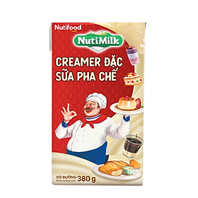 Creamer đặc có đường Nuti Hộp 380g SDH02 - Thương Hiệu NUTIFOOD