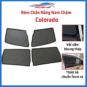 Bộ 4 rèm chắn nắng nam châm Colorado khung cố định chống tia UV