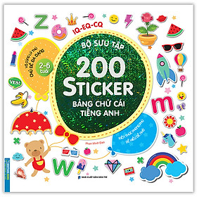 Hình ảnh Bộ Sưu Tập 200 Sticker - Bảng Chữ Cái Tiếng Anh