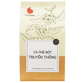 Cà Phê Bột Nguyên Chất 100% Light Coffee Vị Bơ (500g)