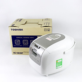 Nồi cơm điện tử Toshiba 1.8 lít RC-18NTFVN(W) - HÀNG CHÍNH HÃNG