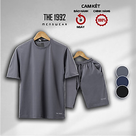Bộ thể thao THE 1992 Đồ bộ nam kẻ sọc cao cấp