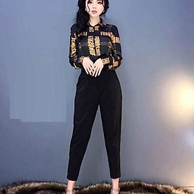 QUẦN TÂY NỮ DÁNG BAGGY_QUẦN VẢI CÔNG SỞ DÁNG BAGGY NỮ
