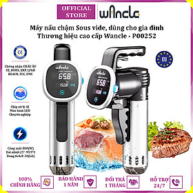 Máy nấu chậm Sous vide dùng cho gia đình thương hiệu cao cấp Wancle P00252 - Hàng nhập khẩu