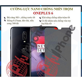 Dán chống nhìn trộm dành cho OnePlus 6 - Dán cường lực dẻo nano