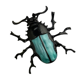 Animal Brooch Enamel Longicorn Insect Lapel Pin Fashion Jewelry Decorations