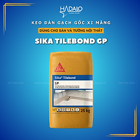 Keo dán gạch Sika Tilebond GP – Keo dán gạch ceramic, gạch đồng chất, khu vực nội thất – 25kg