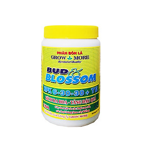 Phân bón Grow more 6-30-30 (100g/hũ) | Kích ra hoa và nở đồng loạt đồng thời chống hiện tượng nghẹn rễ | BUD BLOSSOM