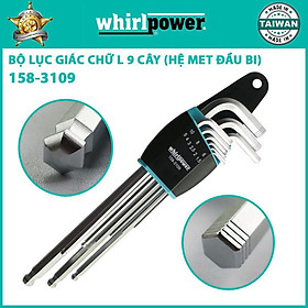 Mua BỘ LỤC GIÁC CHỮ L 9 CÂY (HỆ MET ĐẦU BI) WHIRLPOWER - 158-3109: có khả năng chống trượt.