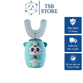 Mua Bàn Chải Đánh Răng Cho Bé Maser V6 Tẩy Trắng Răng Máy Đánh Răng Tự Động Trẻ Em Tặng Kem Đánh Răng