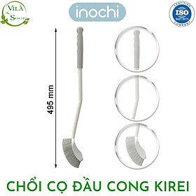 Mua Chổi Cọ Toilet  Chổi Cọ Nhà Tắm Nhà Vệ Sinh ĐẦU CONG Kirei Inochi  Cán Cầm Dài Chắc Chắn