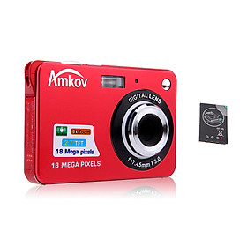 Máy Ảnh Kỹ Thuật Số HD Màn Hình LCD Chụp Ảnh Chống Rung (18MP 2.7" TFT 8xZoom)