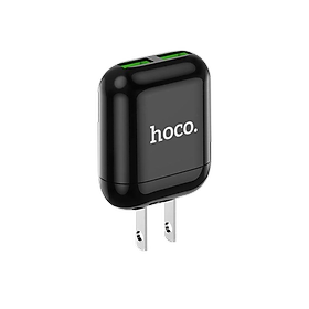 Mua Củ sạc Hoco 3.4A HK2 Plus có 2 cổng USB chất liệu nhựa chống cháy cao cấp HÀNG CHÍNH HÃNG