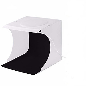 Hộp Chụp Ảnh Sản Phẩm 24*23*22 cm Kèm 6 Phông Nền Và Tích Hợp 2 Dàn Đèn Led + Tặng Dây Sạc 2 Đầu