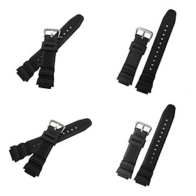 4pcs Silicone Watch Band for Casio SGW-300H SGW-400H W-800H W-216H F-108WH