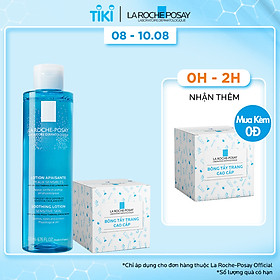 Bộ sản phẩm nước cân bằng giàu khoáng dành cho da dầu La Roche-Posay Soothing Lotion