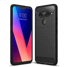 Ốp lưng chống sốc cho LG V40 hiệu Likgus (chuẩn quân đội, chống va đập, chống vân tay) - Hàng nhập khẩu