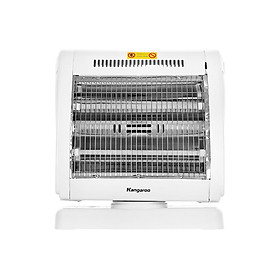 Quạt sưởi Halogen Kangaroo KG1018C - 2 bóng - Hàng Chính Hãng